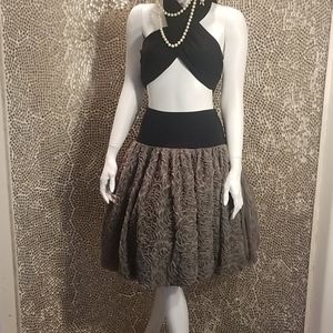 Gorgeous floretted skirt!